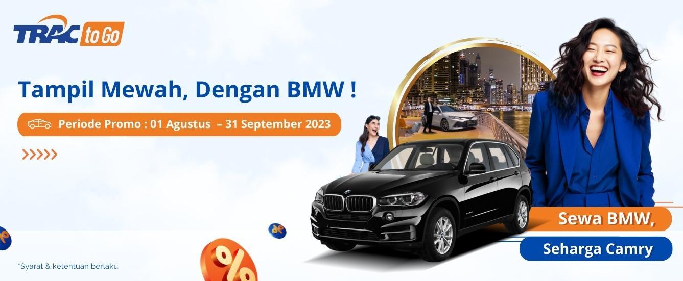 Promo Sewa BMW X5 Seharga Camry, Booking Sekarang Sob!