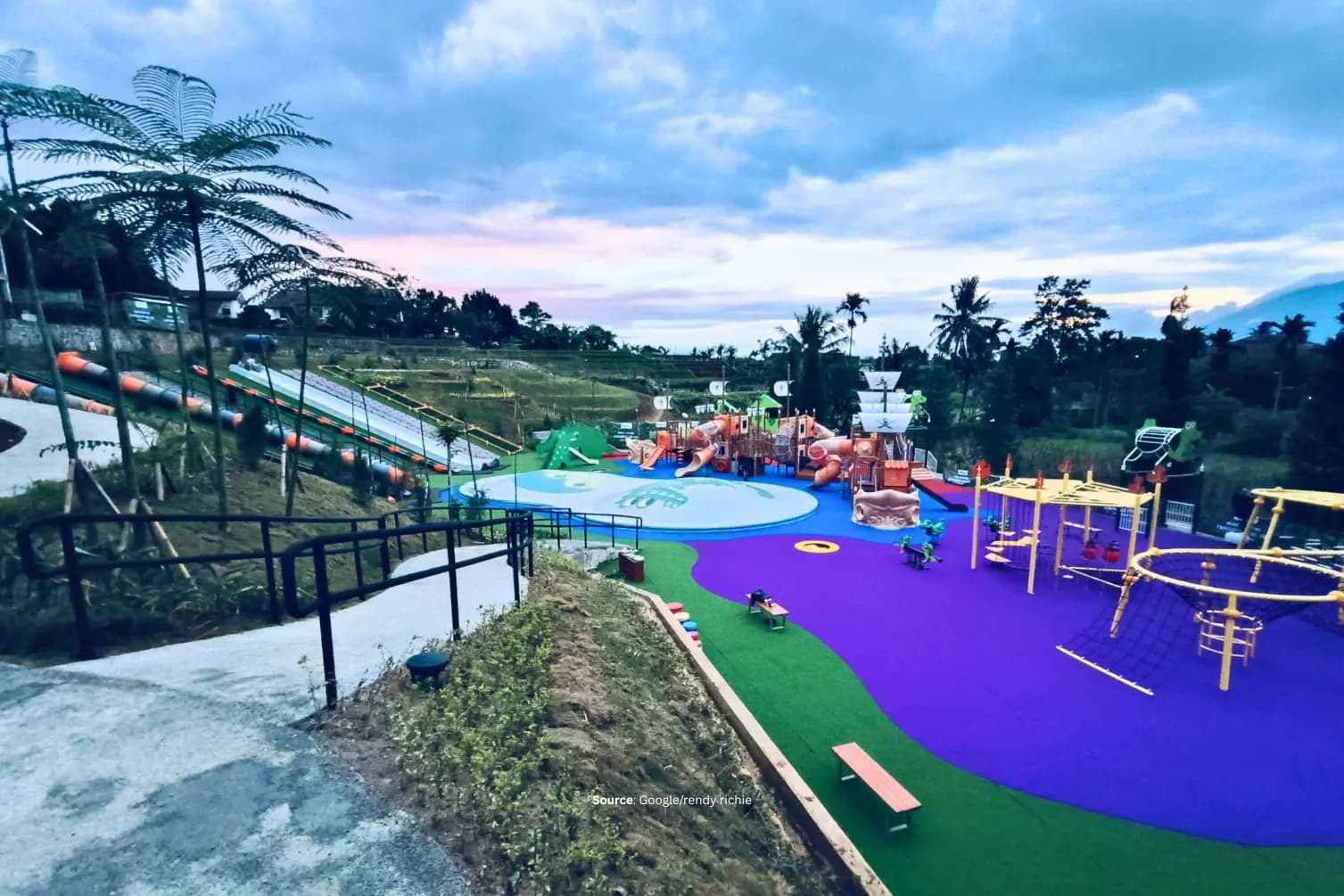 Playground Indotofu Puncak, Destinasi Seru Liburan Keluarga