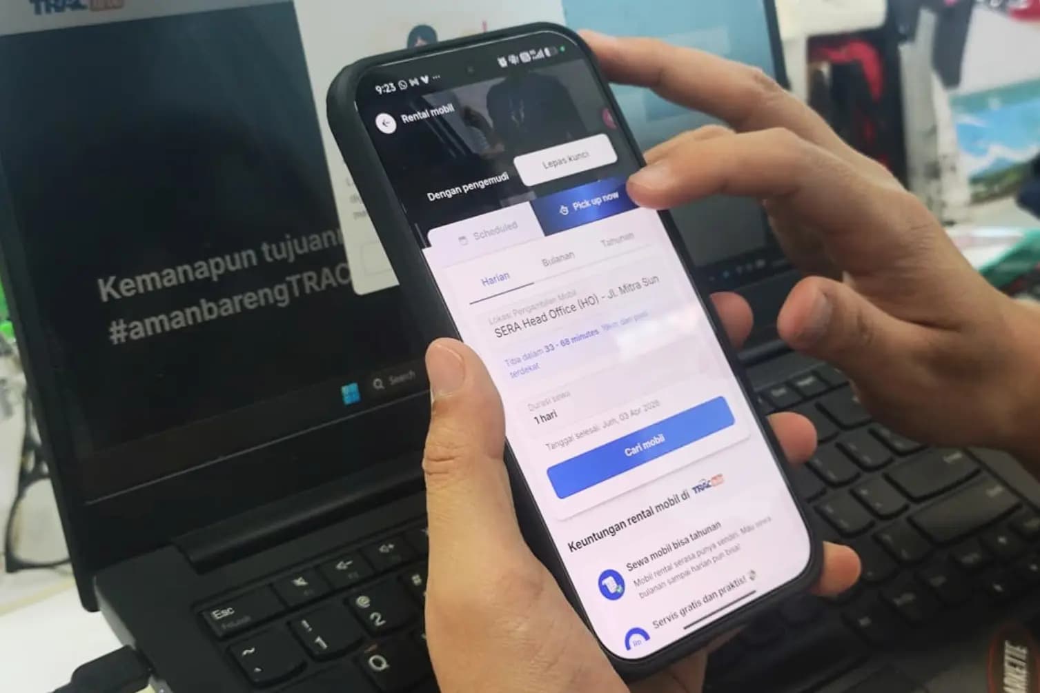 Butuh Transportasi Instan Saat Perjalanan Dinas? Manfaatkan Fitur Pick Up Now