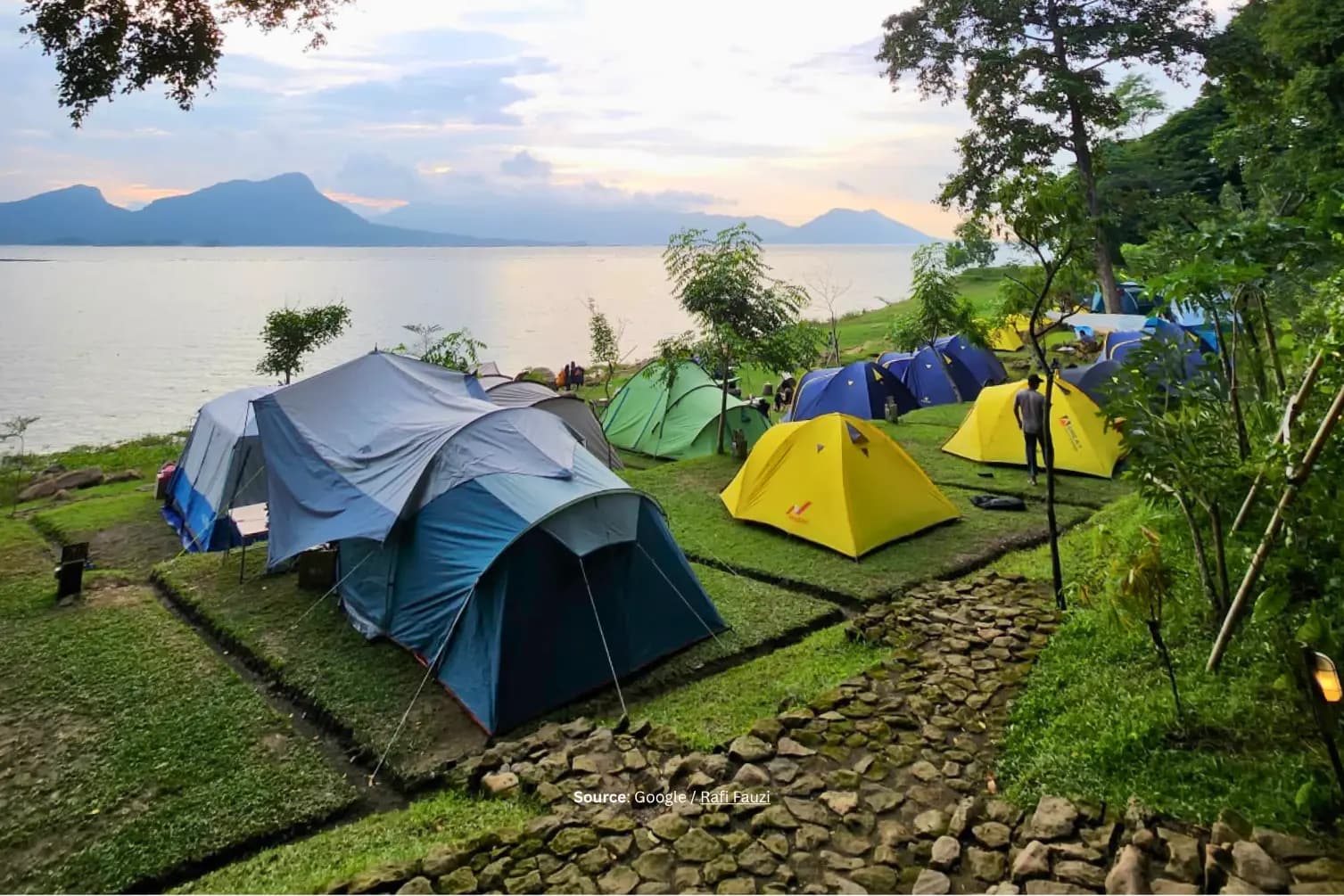 CampX: Camping Ground Jatiluhur dengan View Menawan