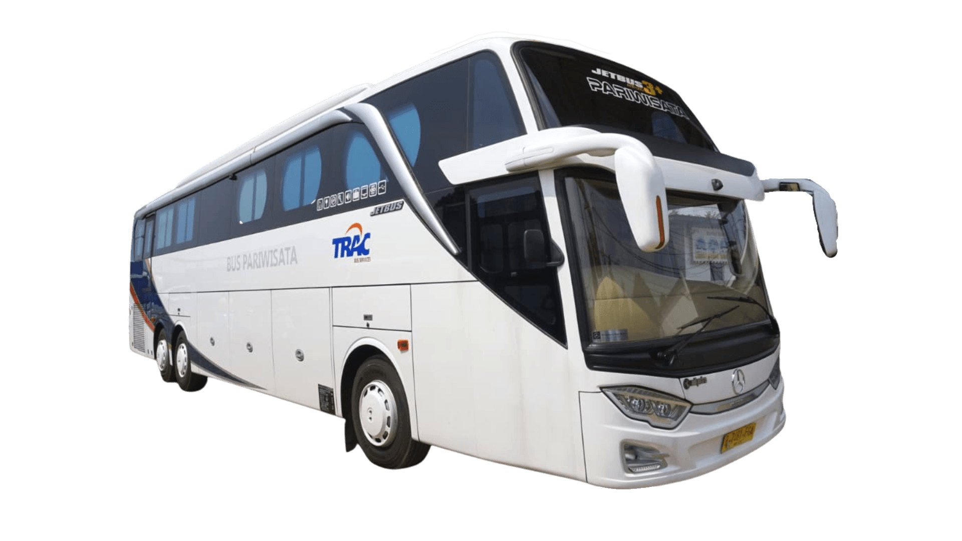 Bus Icon Mercy Sewa Bus Pariwisata TRAC Mulai Rp 1 Jutaan per hari